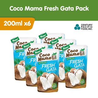 Coco Mama Fresh Gata 200ml Pack of 6 (1)