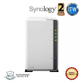 Synology DiskStation DS220j 2-Bay 512MB DDR4 NAS Enclosure (Diskless)