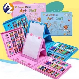 AZ 208 PCS Kids Super Mega ART Coloring Set (1)