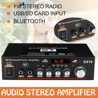ღ[ IN STOCK] ღ 600W Digital HiFi Audio Stereo Amplifier Bluetooth MP3 Karaoke USB SD FM AMP rxcM