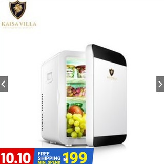KAISA VILLA JD-8003 Car Home Refrigerator Dual-use Refrigeration for Home 13L 22L Mini Refrigerator