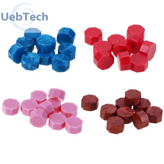 UEBTECH Tekijun Sealing Wax Beads Retro Octagon Sealing Wax Beads Stamping Envelope Decor Wax Seal 100pcs