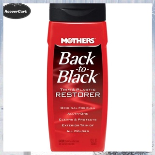 HOT Mothers 06112 Back-to-Black Trim & Plastic Restorer, 12 fl