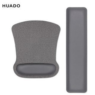 Wrist Mouse Pad Memory Foam Non Slip Mouse Pad and Keyboard Wrist Rest Support for Office Computer Laptop Gaming