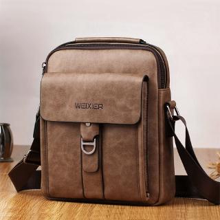 Versdo Men Fashion Leather Premium Shoulder Messenger Bag 12