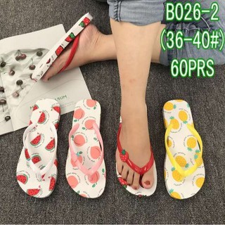 【Luckiss】Flip flops fashion women's slippers for women B026-2 (1)