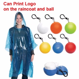 Raincoat ball disposable