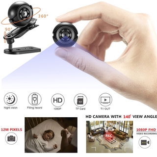 Mini Spy Camera Wireless HD 1080P IP Security Camcorder DVR Night Vision+TF Card