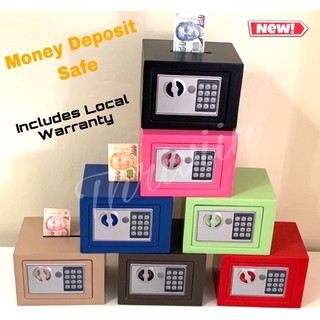 BEST SELLER! Digital Safe Box- With or W/o Money Deposit Slot 6CGd