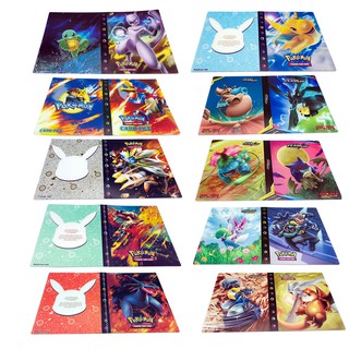 240 Sheets Pokemon Cards Playing Album Book Folder List DIY Collection Holder U28