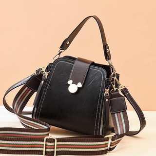 FBG #1990 Korean Minmin Fashion Handbag & Sling bag with double-strap (2)