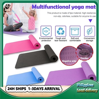 LO Thick EVA Yoga Mat Non Slip Carpet Mat Fitness Gymnastics Mats Yoga Mat skid Sports Fitness Mat