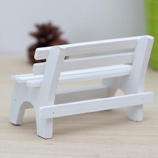 Home Decor Furnishing Articles Mini Bench Wooden Craft Ornaments Photo Props