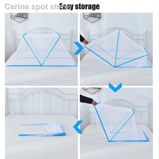 ❏Folding Mosquito Net Portable Automatic Pop Up Installation-free Foldable Student Bunk