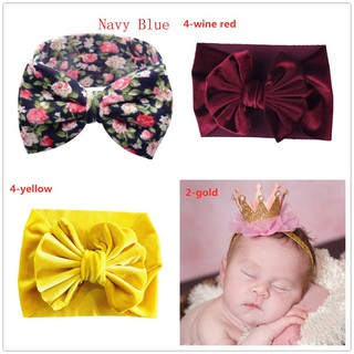 FAPH Baby Girl Flower Hair Band Kids Headband Accessories (6)