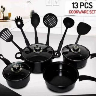 13pcs kitchenware cookware set