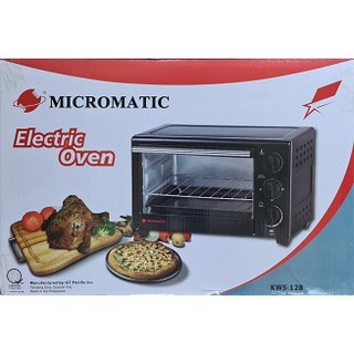 Kitchen Appliances▨♈Micromatic KWS-12B Automatic Electric Oven (Black)