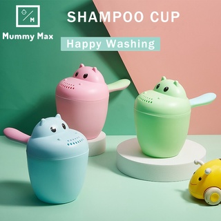 Cartoon Baby shampoo cup, Bathing Shower Spoons kids Washing