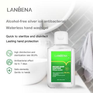 LANBENA Instant Hand Sanitizer (Based on MSDS/FDA) Anti Antibacterial Virus Germs 60ML (1)