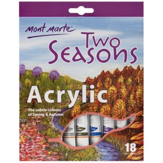 Mont Marte Two Seasons Acrylic 18pce 12ml