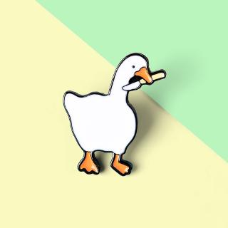 Untitled goose game game game goose Brooch (2)