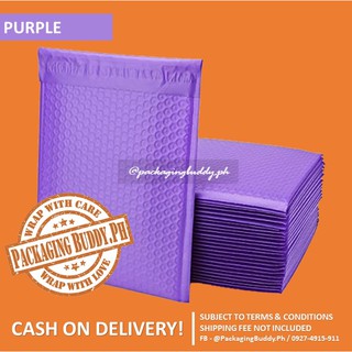 Purple / Violet - Bubble Wrap Pouch (On-Hand) | @foodcartbuddies