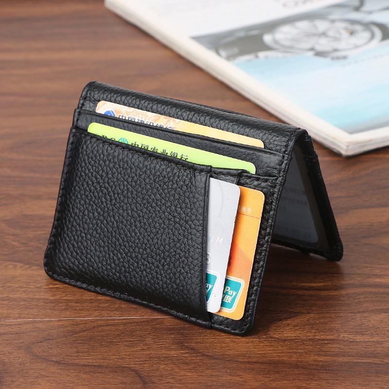 Ultra-thin driving license leather case leather driving license multi-function small card package