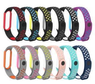 Silicone Band For Xiaomi Mi Band 5 / Mi Band 6 Watch Band Wrist Strap Replacement Band Accessory (1)