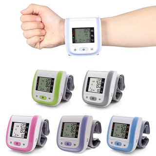 Automatic Sphygmomanometer Medical Digital Wrist Blood Pressure Monitor Portable LCD
