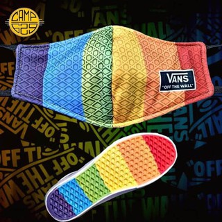 Vans facemask waffle rainbow by Campsixtwonine