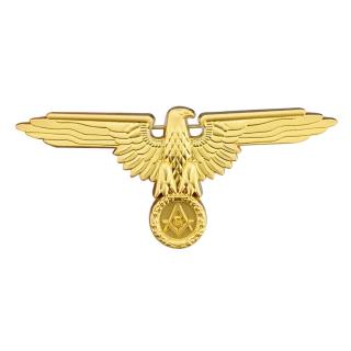 Masonic Mason Freemason Freemasonry Eagle Pin Badge