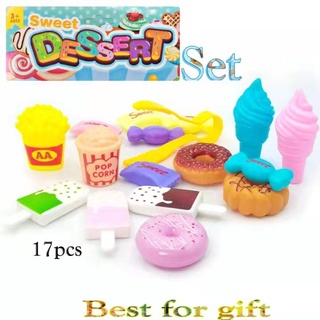 Sweet Dessert set toys stay home have fun best gift for girls