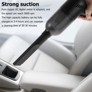 Car Vacuum Cleaner 8000PA Cordless Vacuum Cleaner Handheld USB High Suction Vacuum For Car And Home Sincererealy