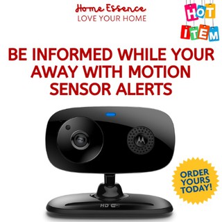 ☂﹍✈Motorola Focus66 Baby Home Pet Monitor WIFI HD Motion Sensor Infrared Temp Display IP Camera CCTV (1)