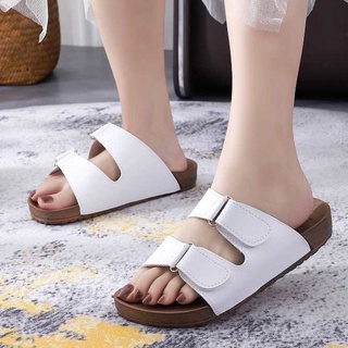 COD BirkenStock Velcro Strap Sandals for women [Add 1 size]