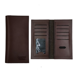 The Latest Men's Wallet Men Present Wallet X9T5 Women Long Synthetic Leather Import Chocolate