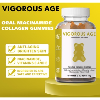 VIGOROUS AGE Collagen Gummies Anti-aging Whitening Vitamin Gummy Beauty Agent (1)