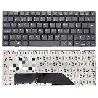 ✪ Laptop Keyboard For MSI Wind U135 U135DX U160 U160DX U180 V103622AK1 S1n-1ERU2b1 V103622CK1 UK