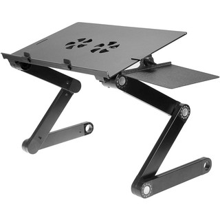 T8 Multi-functional and Foldable Laptop Table (Black)