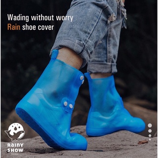 ❈Mahusay na kalidad at mababang presyo 158L & 158XL Waterproof rain shoe cover rain boots
