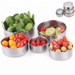 ⊕PRIME Protect Fresh Box 5 Pieces High Quality Stainless Steel Ware Set
