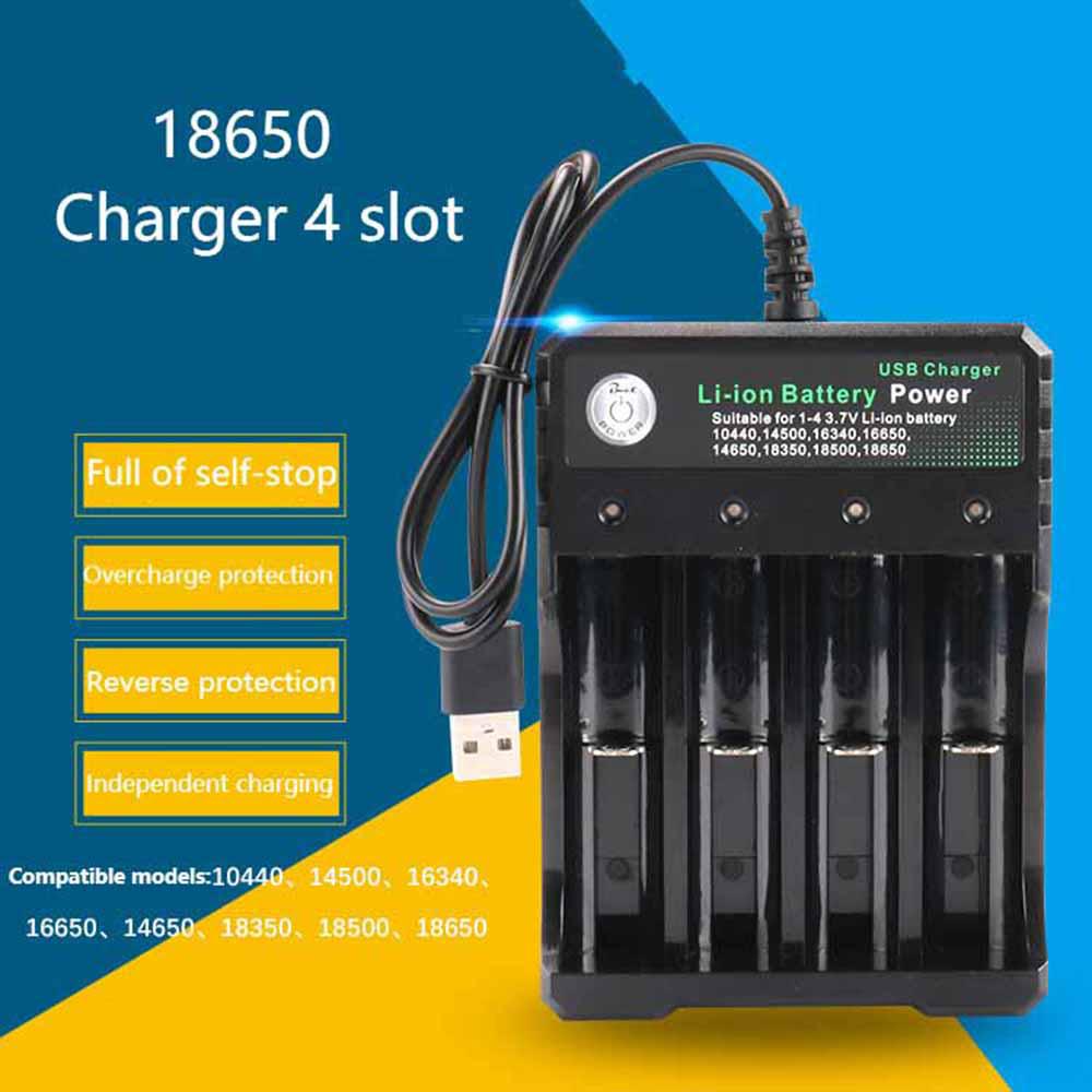 【Ready Stock】 SUBEI Independent Short Circuit Protection 3.7V 18650 Charger (1)
