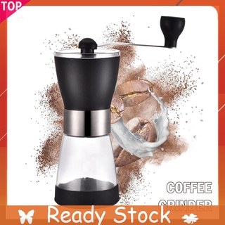 [COD]Portable Household Coffee Bean Mill Stainless Steel Hand Coffee Maker Grinder