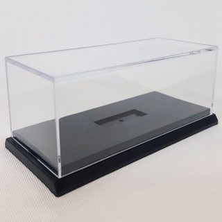 [Alepp] Figure Dust Proof Acrylic Display Case Clear Storage Holder for 1/64 Model Car Toy