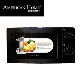American Home AMW-22B Microwave Oven 20L Mechanical Control Color Black