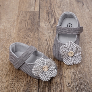 Infant Baby Girl Cute Flowers Princess Shoes Wool Non-slip Soft-soled Toddler Shoes 0-1 Years Old (8)