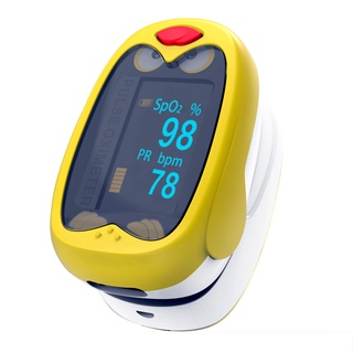 Pulse Oximeter Children Rechargeable Fingertip Oximeter Monitor for Kids Infant Baby Children Health