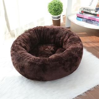 Dog Cat Pet Bed Pet Dog Cat Calming Pet Bed Warm Soft Plush Round Cozy Nest Comfortable Sleeping Mat (6)