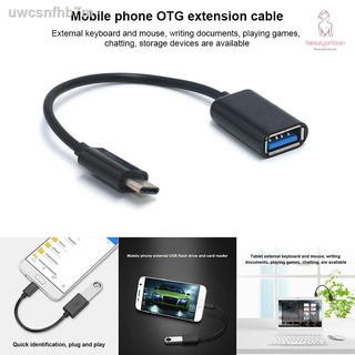 Type-C OTG Adapter Cable USB 3.1 Type C Male To USB 3.0 A Female OTG Data Cord Adapter 16CM