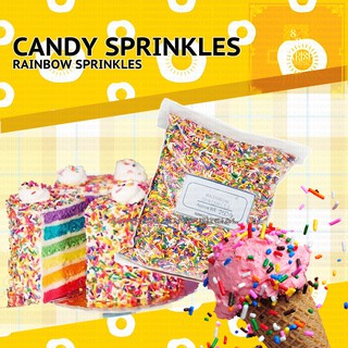 Candy Sprinkles - Rainbow Sprinkles (Assorted Sprinkles)